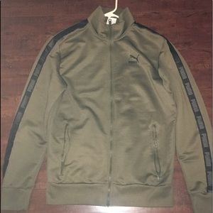 Olive Green Puma jacket